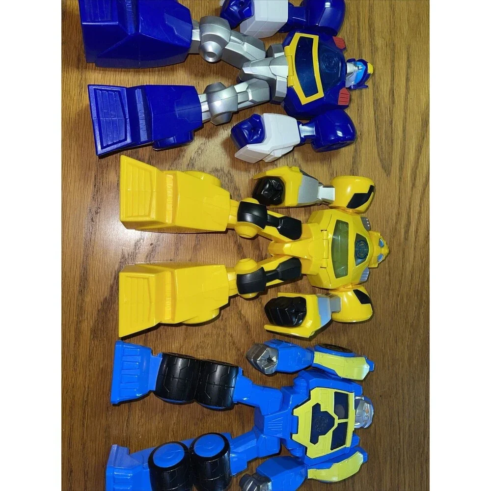 HASBRO 3PC TRANSFORMERS  RESCUE BOTS 12' ACTION FIGURE TOY LOT